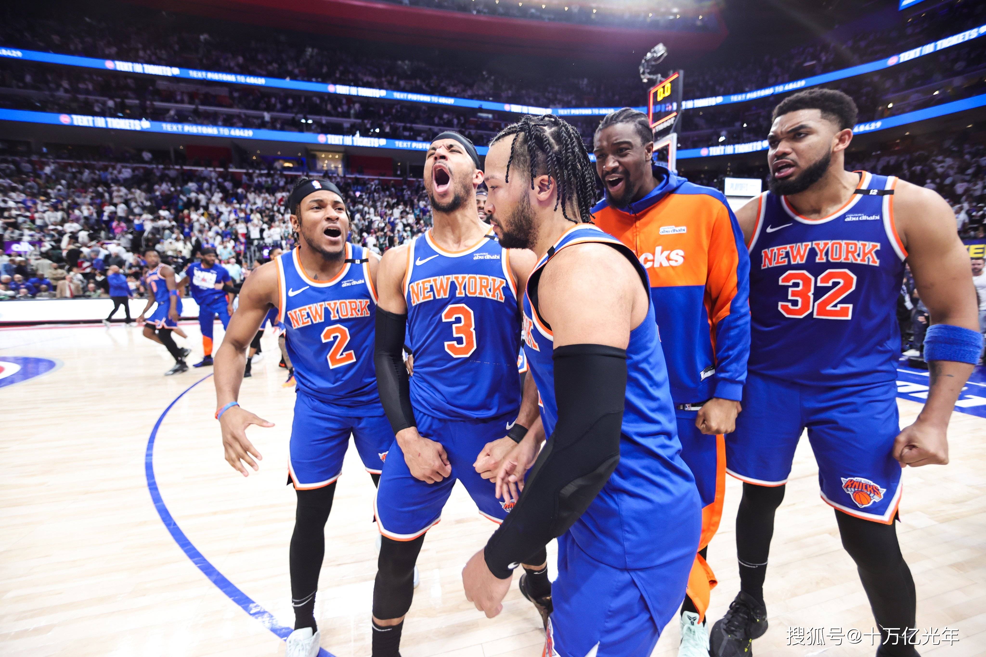 尼克斯逆转山西队，布伦森统治全场